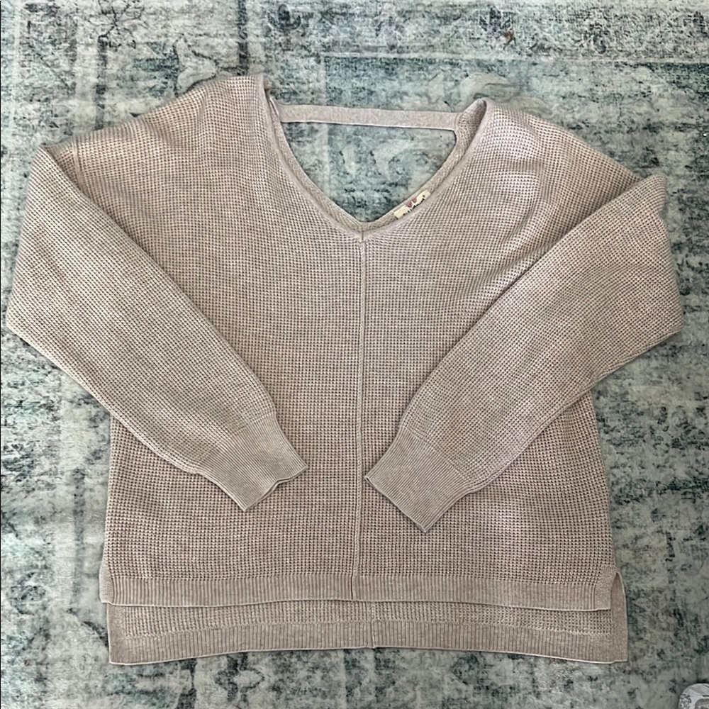 ⭐️Hippie Rose beige sweater